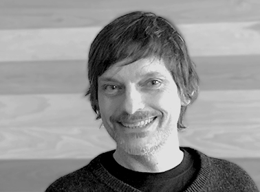 black and white portrait of a man