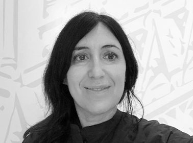 black and white portrait of a woman